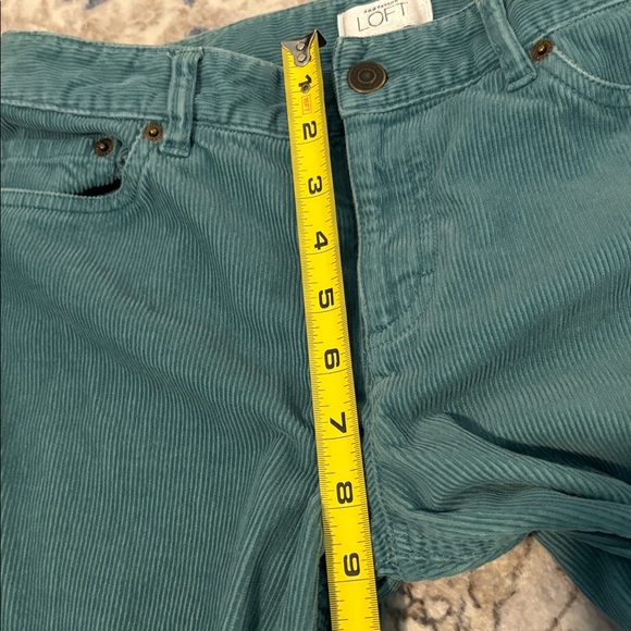 Ann Taylor Loft Boot Cut wide leg Corduroy Pants Size 4 100% cotton - Picture 10 of 12